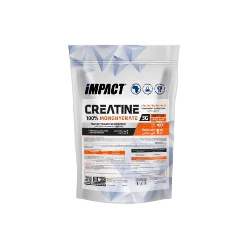CREATINE IMPACT 1KG House Nutrition Tunisie
